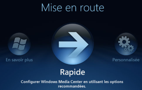 Mise en route rapide