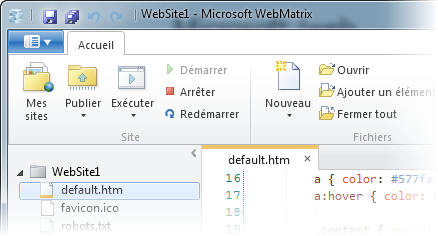 Microsoft WebMatrix