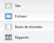 Fonctionnalités de WebMatrix