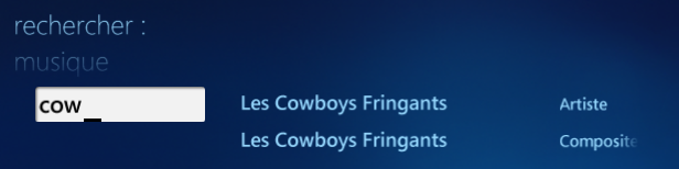 Rechercher par artiste