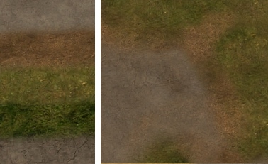 Bon mélange de textures