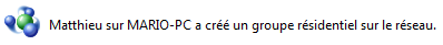Groupe résidentiel détecté