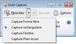 Autres formes de captures disponibles