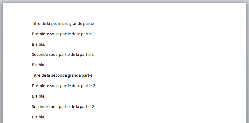 Texte sans mise en forme.