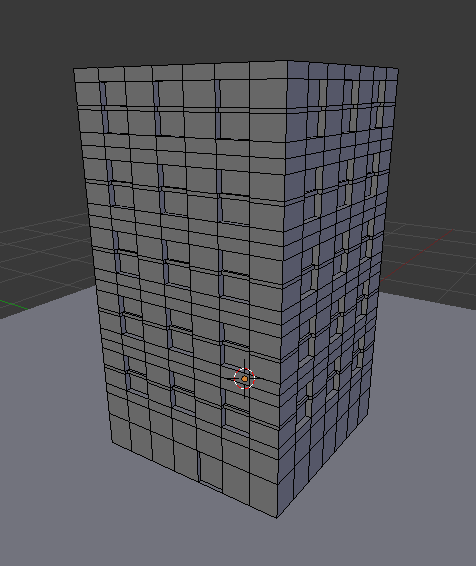 Notre immeuble avant le Smooth Vertex…