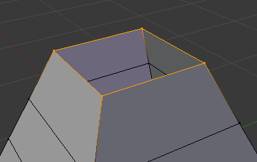 Un trou dans notre maillage…