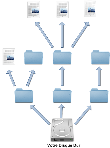 L'arborescence de votre disque dur
