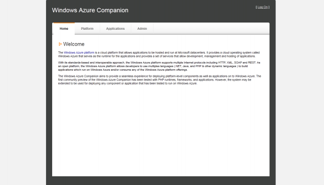 Accès à Windows Azure Companion par le port 8080