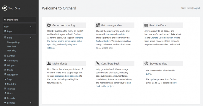 Administration d'Orchard