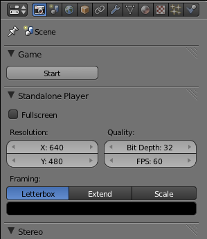 Fini les options de rendu, place aux options du jeu !
