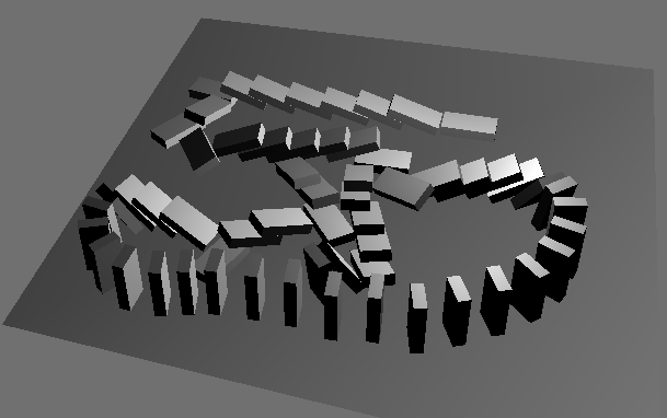 …puis lancez le jeu pour admirer la chute.