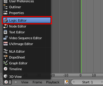 Créer une fenêtre Logic Editor