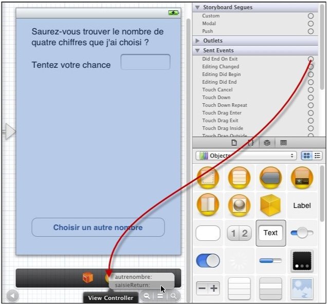 Deux choix sont proposés : autreNombre et saisieReturn