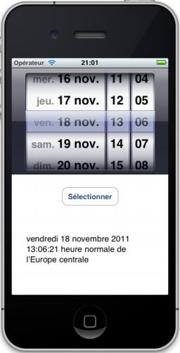 Voici à quoi ressemblera notre application