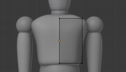Supprimez les points du côté gauche