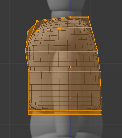 Ajustez les points en vue de côté