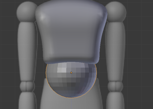 Ajouter une spère pour l'articulation