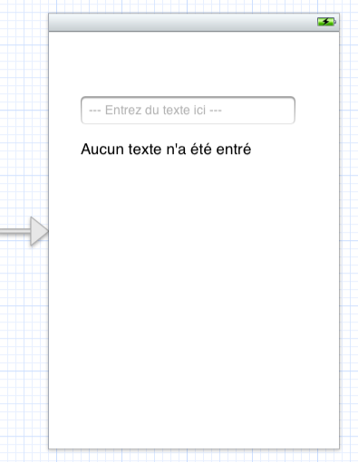 Voici à quoi doit ressembler notre application