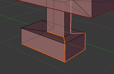 Pour finir, les coutures du pied