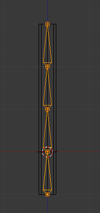 Placez l'armature à la base de la tige