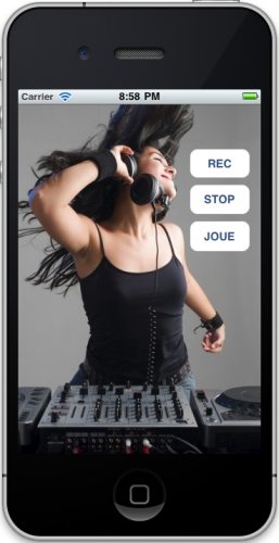Mon application une fois terminée