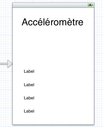Ajoutez des Label et disposez-les de la sorte