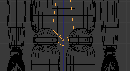 Déplacez la tête de l'os