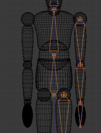 Placer l'os de la main