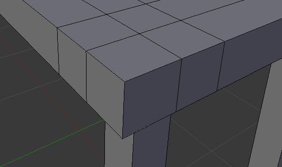 Les arêtes de notre table sont trop saillantes