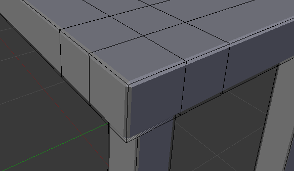 L'outil Bevel permet de chanfreiner les angles trop saillants