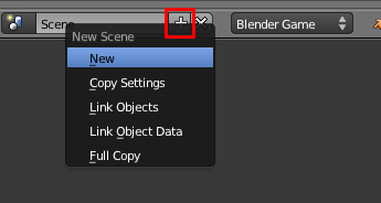 Ajouter une nouvelle scène en cliquant sur le +