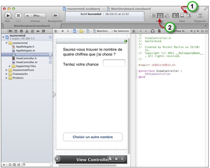Il est temps d'afficher le code de l'application