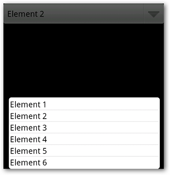 Aucune mise en page pour la liste d'éléments n'a été définie
