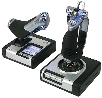 Accélérateur et joystick