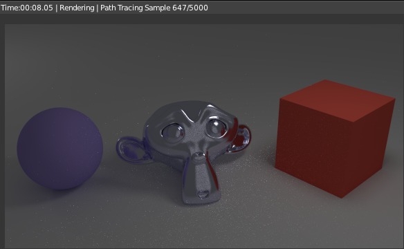 Un premier test de rendu