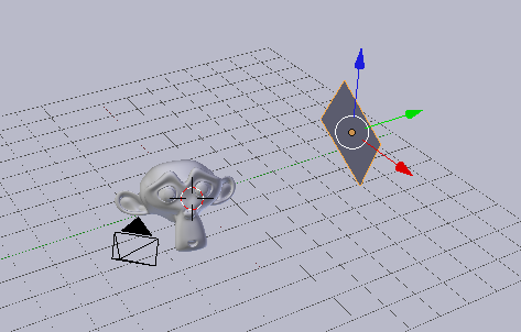 Ajoutez un plan et orientez-le vers Suzanne