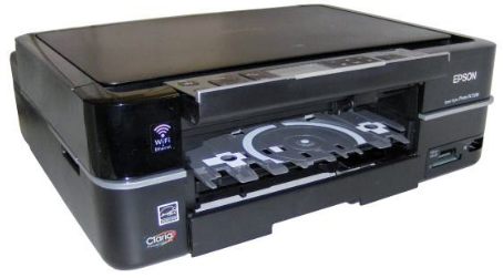 Imprimante pour supports optiques