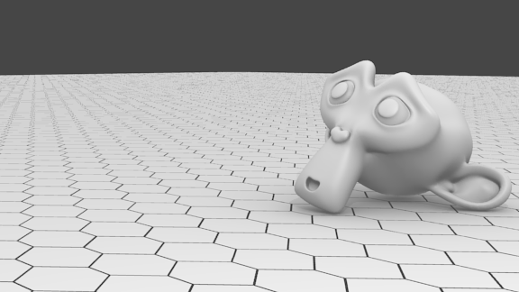 Le grand objectif resserre le champ de vision