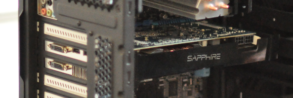 Carte graphique en place