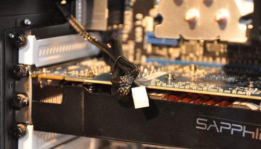 Prise de ventilateur en façade