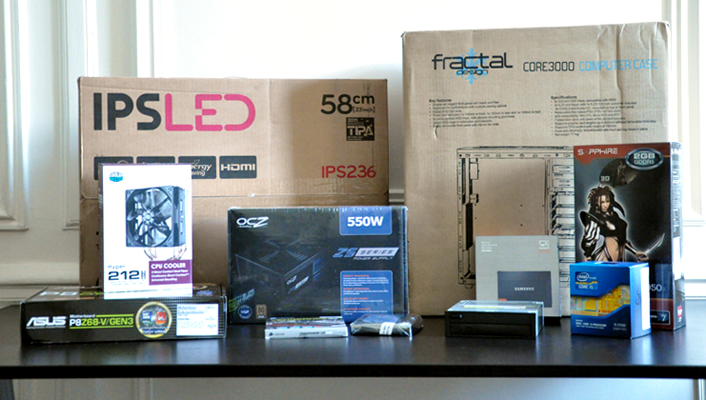 Les composants que nous allons assembler dans les chapitres à venir