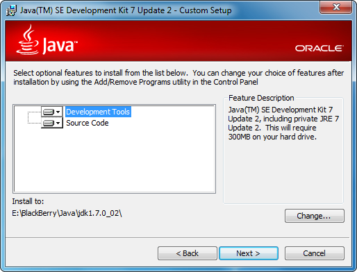 Étape 2 sur 4 : Spécifiez le dossier d'installation et cliquez sur Next.