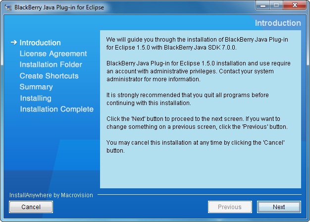 Étapes 1 à 4 sur 7 : Choisissez les différentes options que vous souhaitez.