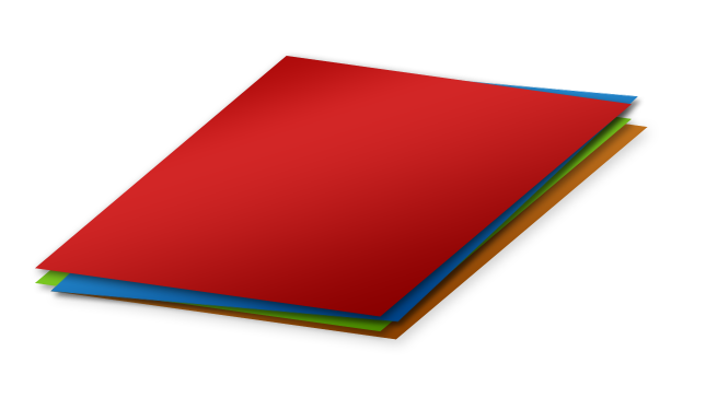 Incrustation dégradé - Exemple et résultat