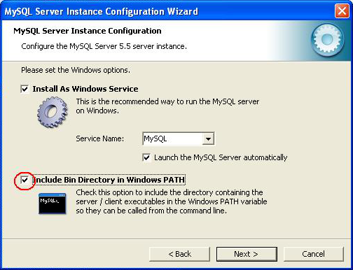 Options configurations