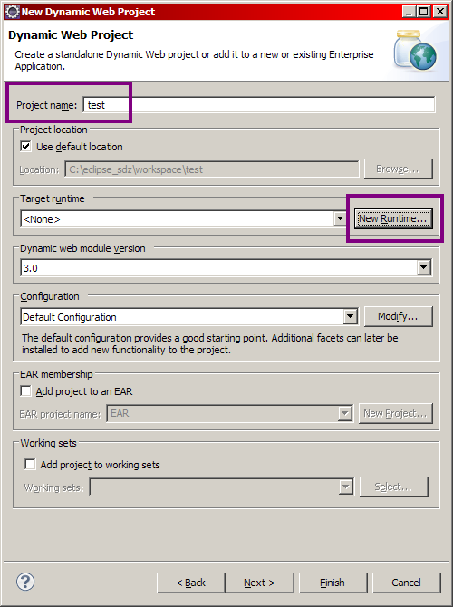 Mise en place de Tomcat - Étape 1