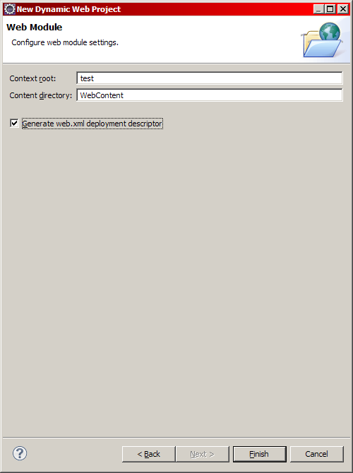 Mise en place de Tomcat - Étape 4