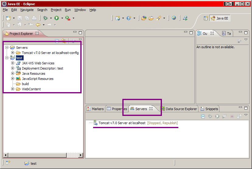 Mise en place de Tomcat - Étape 5