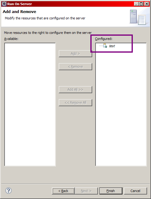 Mise en place de Tomcat - Étape 8