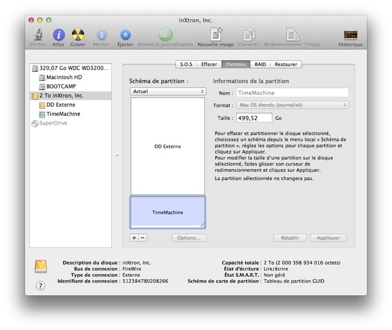 Partitionner le disque dur
